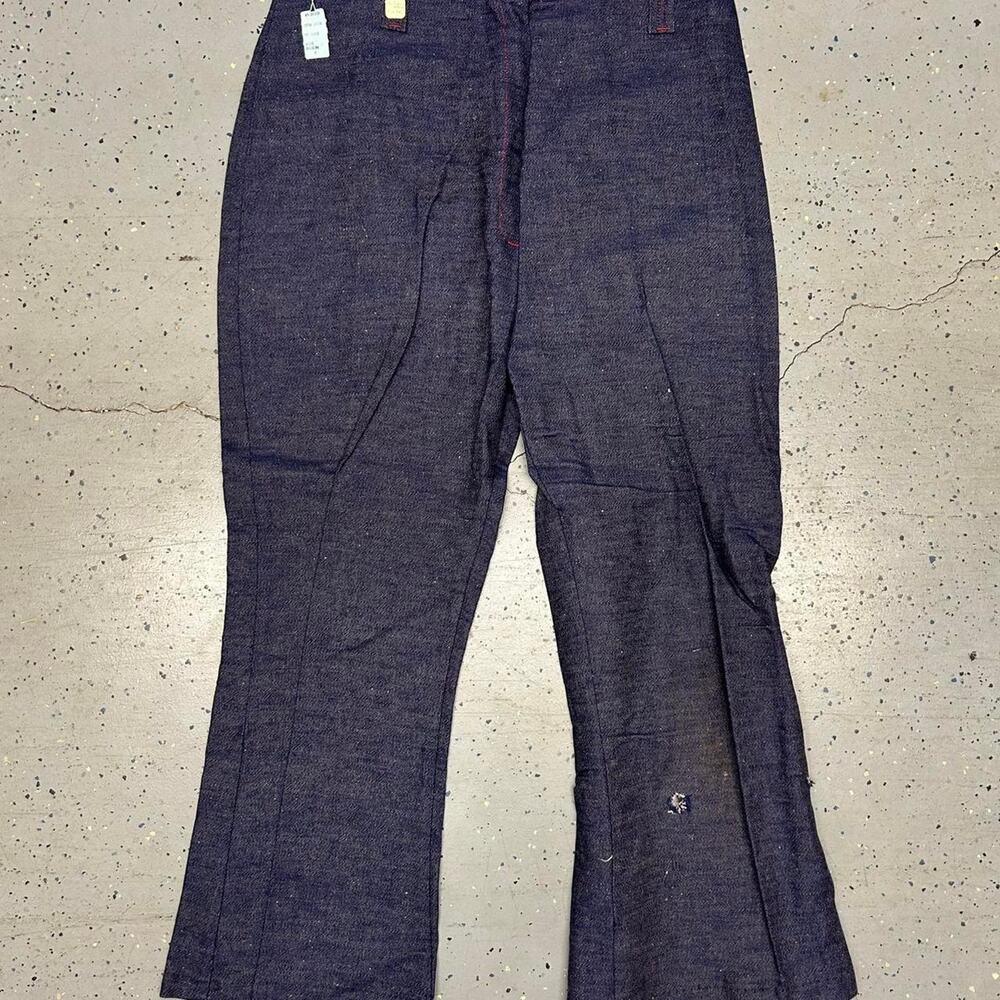 VTG 70s/80s Dark wash flared denim jeans